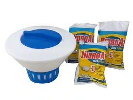 Kit Completo de Produtos para Limpeza de Piscinas (kit012) *