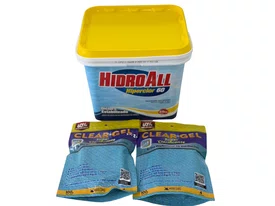 Kit Completo de Produtos para Limpeza de Piscinas (kit013) *