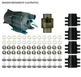 Kit Instalação Air Blower para Spa com 24 Jatos de Ar
