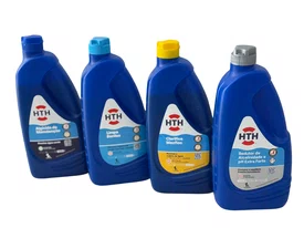 Kit Completo de Limpeza e Manutenção de Piscinas HTH (kit007)