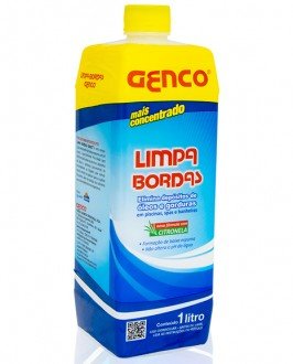 Limpa Bordas Especial para Piscinas Genco 1 Litro
