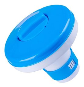 Mini Clorador Flutuante de Cloro Tablete para Piscinas