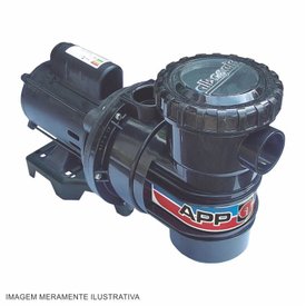 Motobomba para Piscinas 1/4 Cv Aberto IP 21 Albacete APP-0 Monofásica/Bifásica