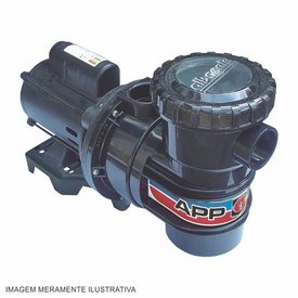 Motobomba para Piscinas 3 Cv Aberto IP 21 Albacete APP-7 Trifásica