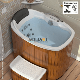 Ofurô Individual Master em Gel Coat