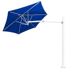 Ombrelone Monoflex Sextavado Com Pé Lateral e Braço Articulado em Alumínio