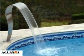 Cascata em Aço Inox 304 High Tech Junior com 60cm