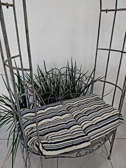 Portal com banco envelhecido  decor garden incluso acento em tecido impermeável