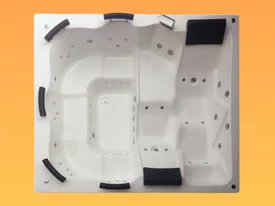 SPA Hidromassagem Quadrada Top Line Padrão em Gel Coat - Aquasol *
