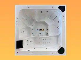 Spa Hidromassagem Quadrado Amarílis Luxo em Gel Coat - Aquasol *