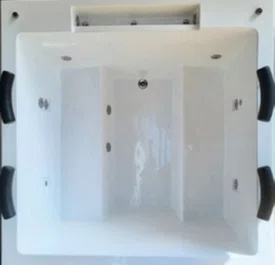 SPA Quadrada Áster em Gel Coat Linha Construtor
