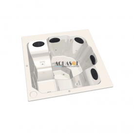 Spa Quadrado Paris em Gel Coat Standart