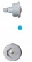 Refletor 4,5W Azul para Dispositivo de Aspiração com Rosca para Piscina