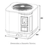 Aquecedor Bomba Trocador de Calor para Piscina FT-120 FROMTHERM
