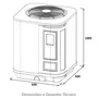 Aquecedor Bomba Trocador de Calor para Piscina FT-240 FROMTHERM