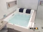 Banheira de Hidromassagem Retangular Impéria Dupla em Acrílico *
