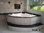 Banheira Hidromassagem de Canto Serena Master em Gel Coat