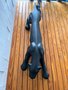 Escultura Pantera Ataque Preto fosco