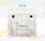 Spa Quadrado Infinity Slim Plus em Gel Coat*