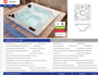 Spa Quadrado Toledo Innova em Gel Coat